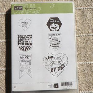 Stampin' Up Perfectly You Hostess Stamp Set + Dies